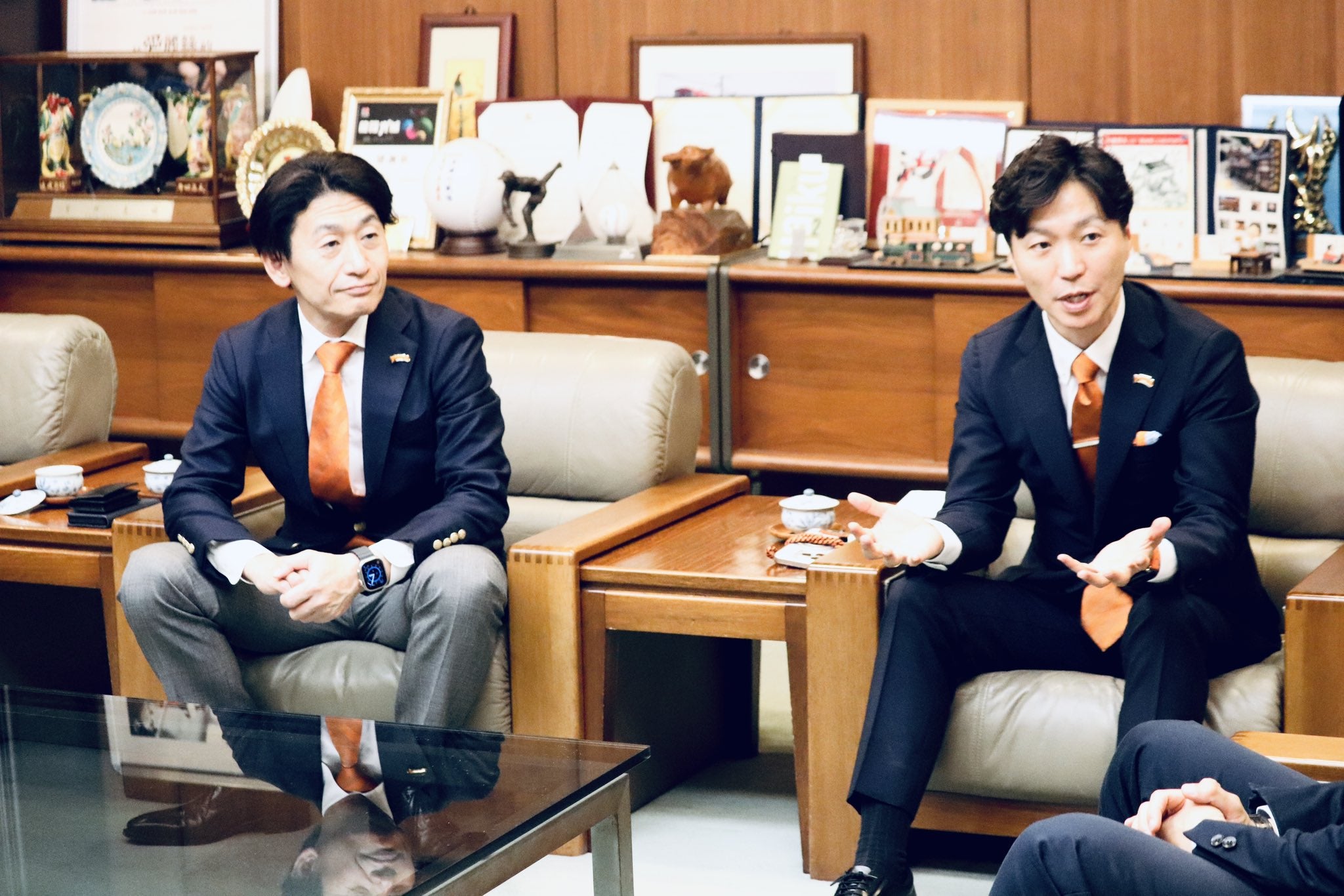 2025/4/23松山市役所表敬訪問