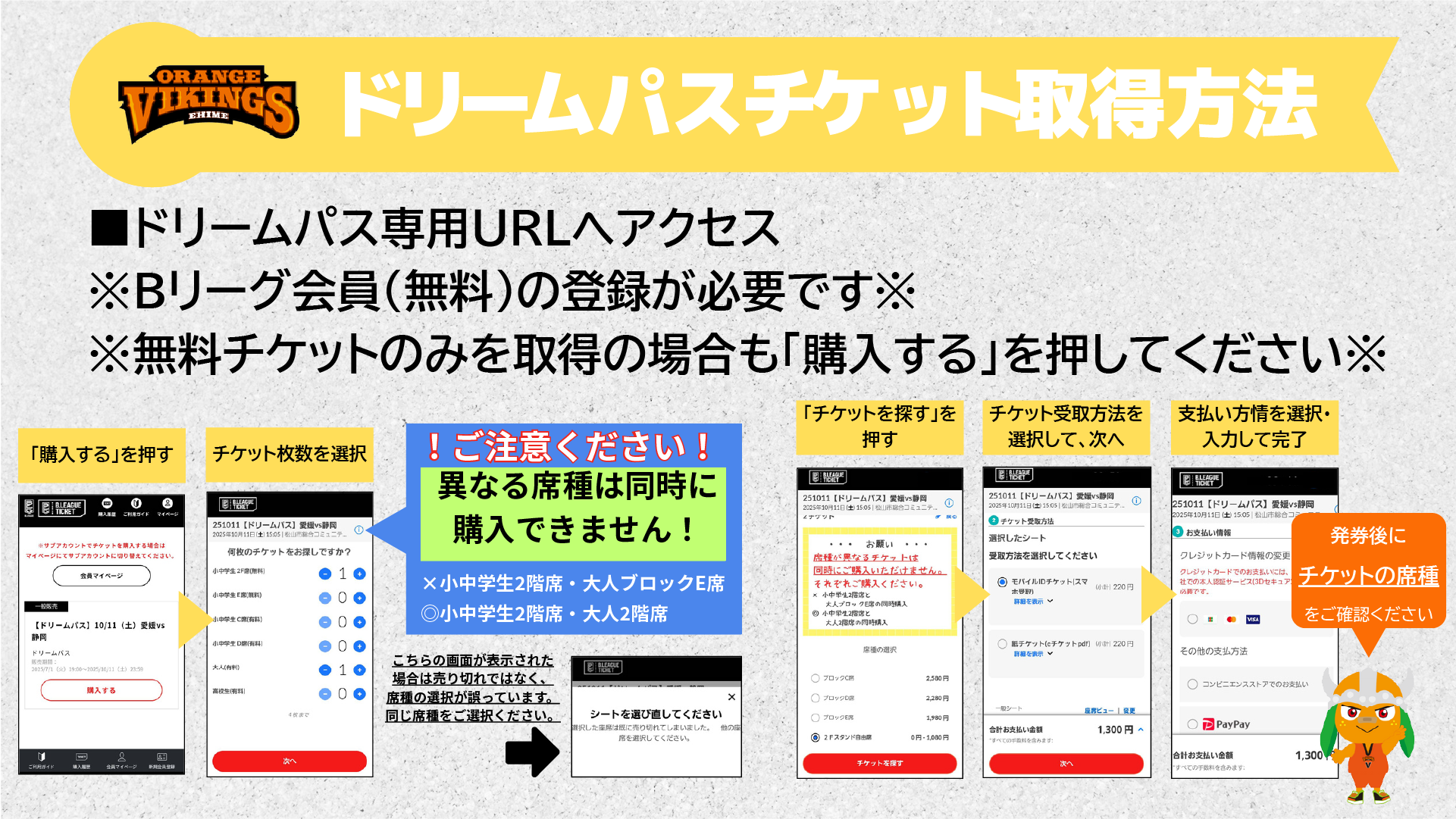 チケット取得
