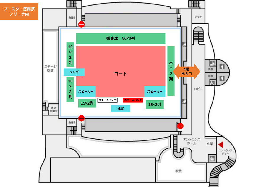会場図